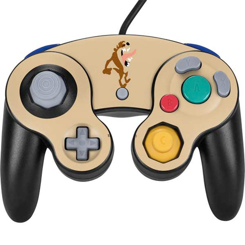 Looney Tunes Taz Identity Nintendo GameCube Controller Skin