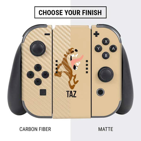 Looney Tunes Taz Identity Nintendo Switch Bundle Skin