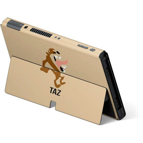 Looney Tunes Taz Identity Nintendo Switch OLED (2021) Skin