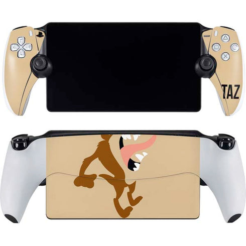 Looney Tunes Taz Identity PlayStation Portal Remote Player Skin