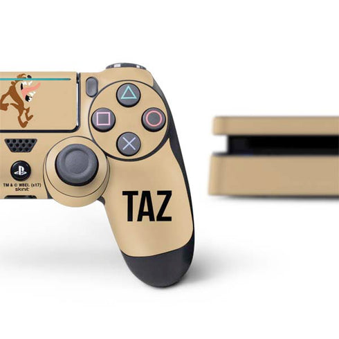 Looney Tunes Taz Identity PS4 Slim Bundle Skin