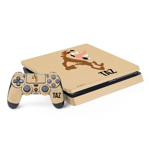 Looney Tunes Taz Identity PS4 Slim Bundle Skin