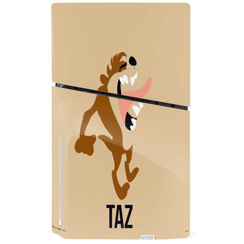 Looney Tunes Taz Identity PS5 Slim Disk Bundle Skin