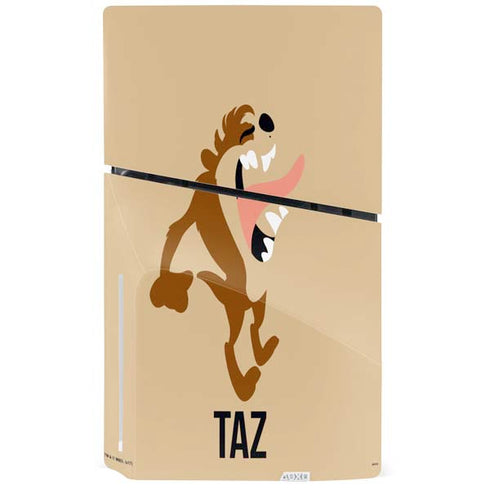 Looney Tunes Taz Identity PS5 Slim Disk Console Skin