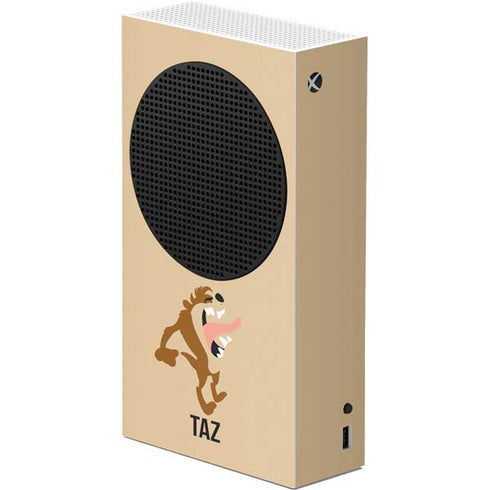 Looney Tunes Taz Identity Xbox Series S Console Skin