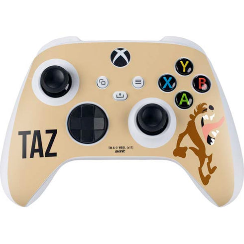 Looney Tunes Taz Identity Xbox Series S Controller Skin