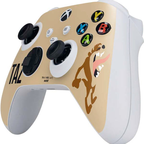 Looney Tunes Taz Identity Xbox Series S Controller Skin