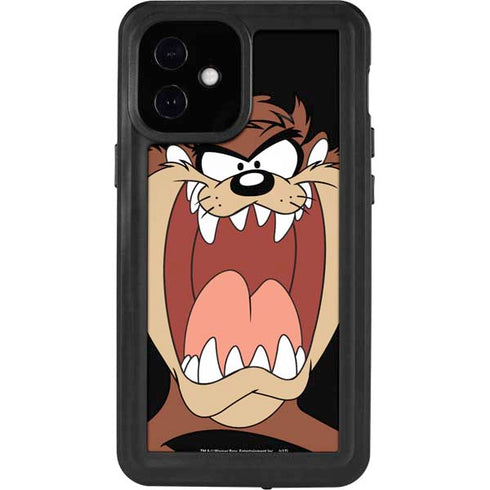 Looney Tunes Taz iPhone 12 Mini Waterproof Case