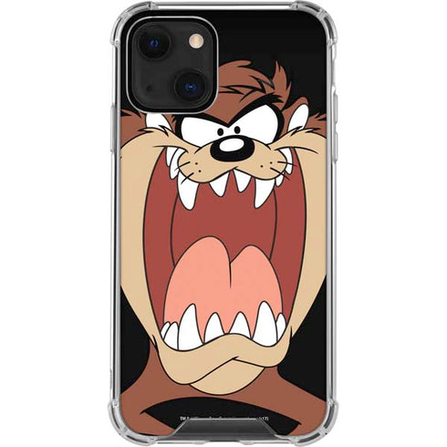 Looney Tunes Taz iPhone 13 Mini Clear Case