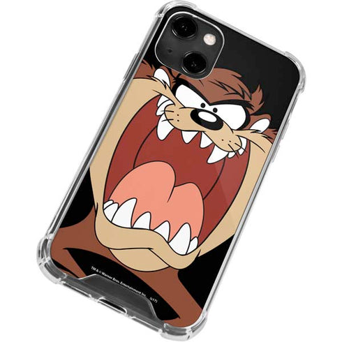 Looney Tunes Taz iPhone 14 Clear Case