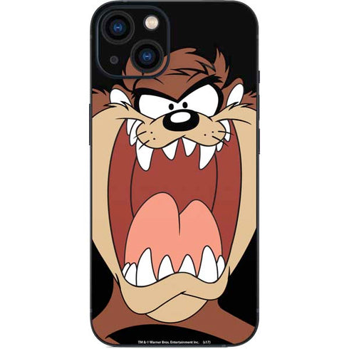 Looney Tunes Taz iPhone 15 Plus Skin