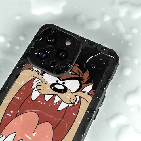 Looney Tunes Taz iPhone 14 Pro Waterproof Case