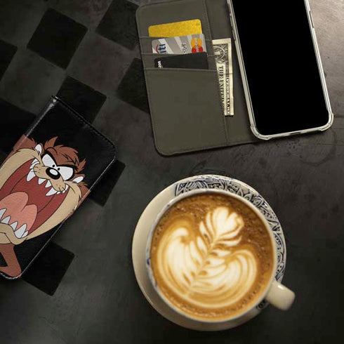 Looney Tunes Taz iPhone 15 Plus Folio Case