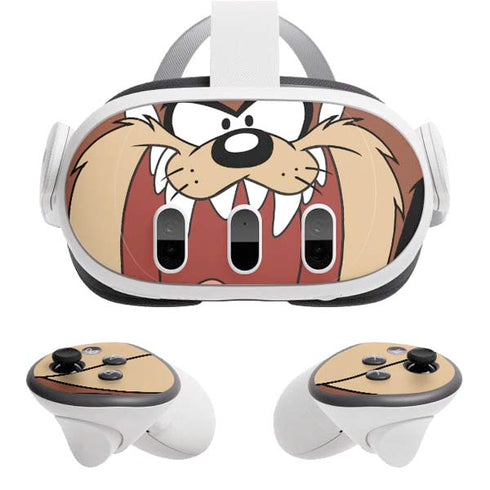 Looney Tunes Taz Meta Quest 3 Skin