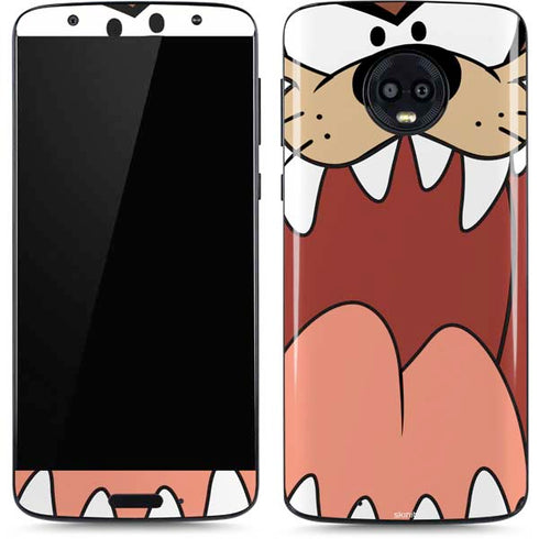 Looney Tunes Taz Moto G6 Skin