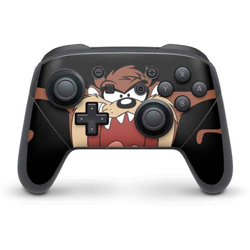 Looney Tunes Taz Nintendo Switch Pro Controller Skin