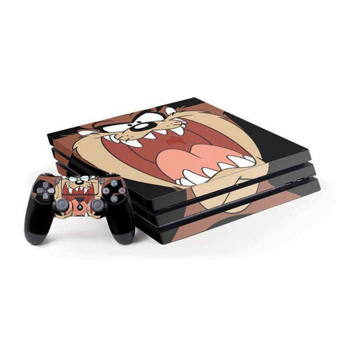 Looney Tunes Taz PS4 Pro Bundle Skin