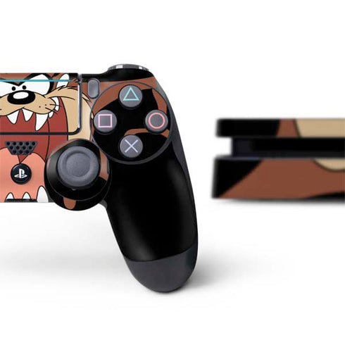 Looney Tunes Taz PS4 Slim Bundle Skin
