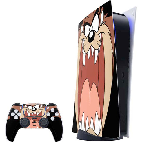 Looney Tunes Taz PS5 Digital Edition Bundle Skin