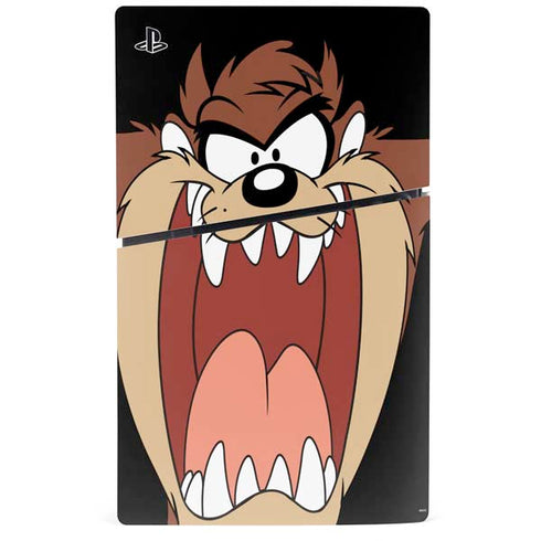 Looney Tunes Taz PS5 Slim Digital Edition Console Skin