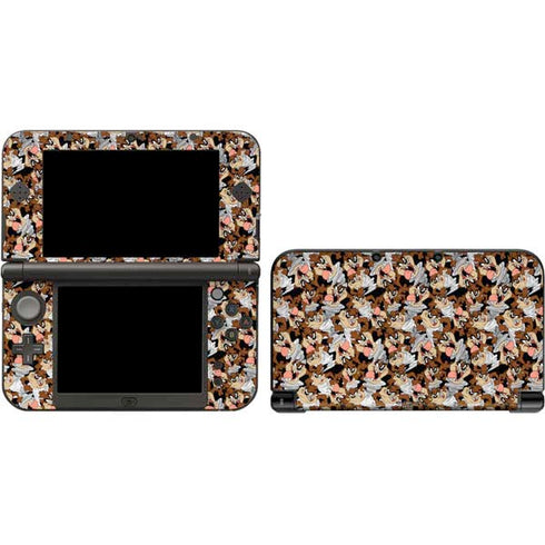 Looney Tunes Taz Super Sized Pattern 3DS XL 2015 Skin