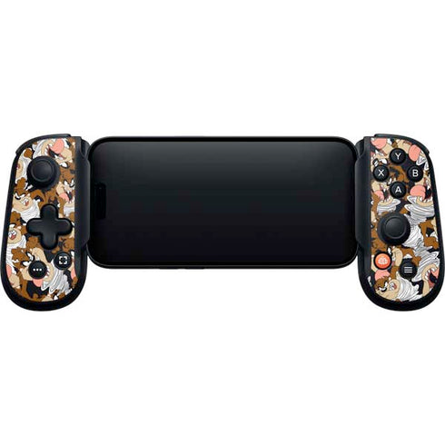 Looney Tunes Taz Super Sized Pattern Backbone One for iPhone Game Controller Skin