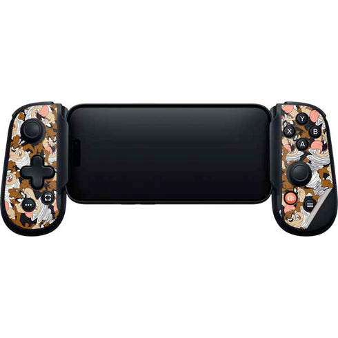 Looney Tunes Taz Super Sized Pattern Backbone One for iPhone Game Controller Skin