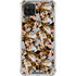 Looney Tunes Taz Super Sized Pattern Galaxy A12 Clear Case