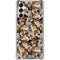 Looney Tunes Taz Super Sized Pattern Galaxy A14 5G Clear Case