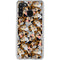 Looney Tunes Taz Super Sized Pattern Galaxy A21 Clear Case