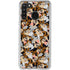 Looney Tunes Taz Super Sized Pattern Galaxy A21 Clear Case