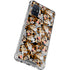 Looney Tunes Taz Super Sized Pattern Galaxy A71 5G Clear Case