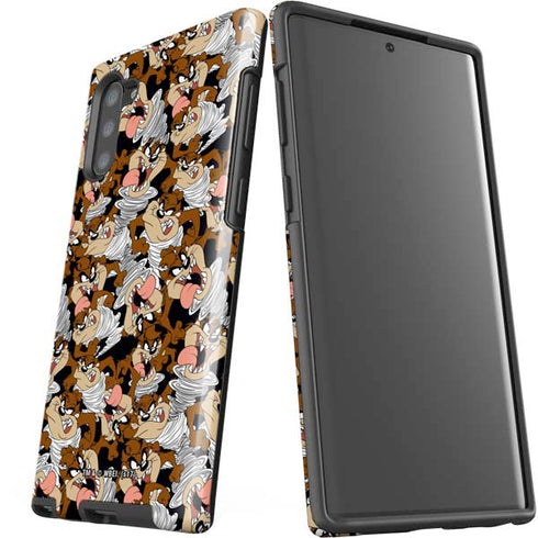 Looney Tunes Taz Super Sized Pattern Galaxy Note 10 Pro Case