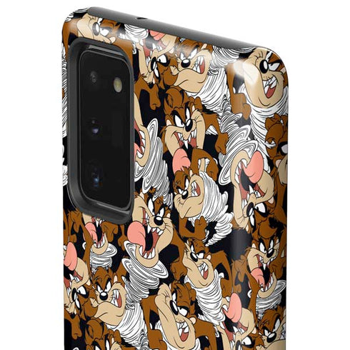 Looney Tunes Taz Super Sized Pattern Galaxy Note20 5G Pro Case