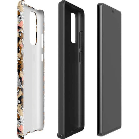 Looney Tunes Taz Super Sized Pattern Galaxy Note20 5G Pro Case