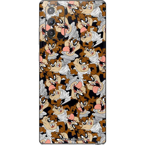 Looney Tunes Taz Super Sized Pattern Galaxy Note20 5G Skin