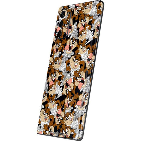 Looney Tunes Taz Super Sized Pattern Galaxy Note20 5G Skin