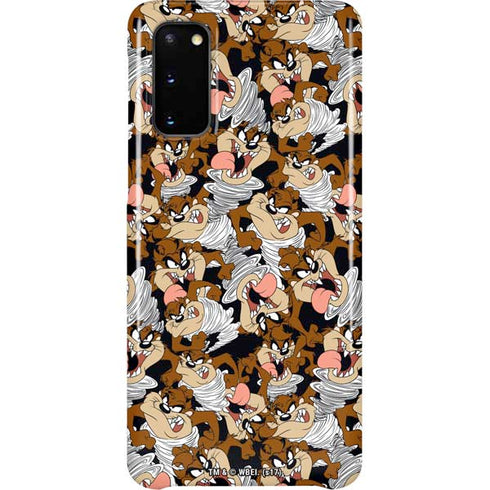 Looney Tunes Taz Super Sized Pattern Galaxy S20 Lite Case