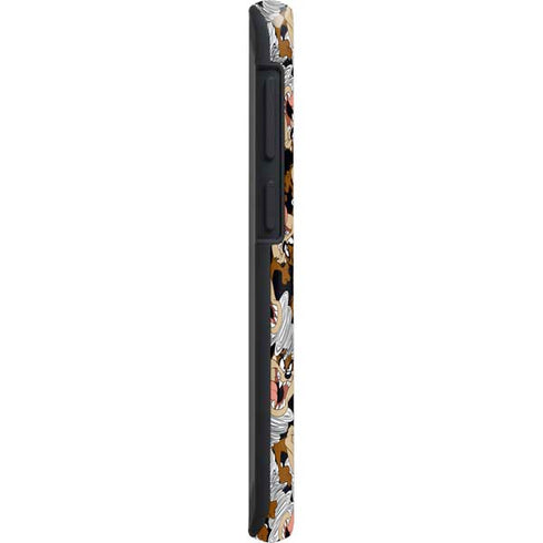 Looney Tunes Taz Super Sized Pattern Galaxy S20 Plus Pro Case