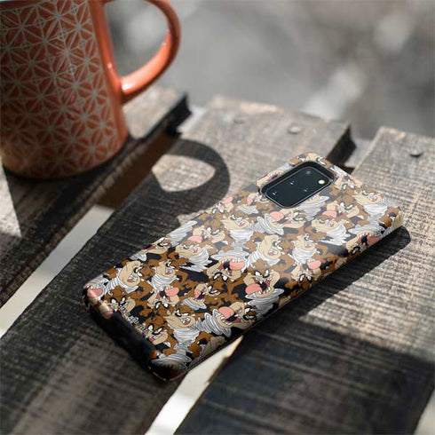 Looney Tunes Taz Super Sized Pattern Galaxy S20 Plus Pro Case