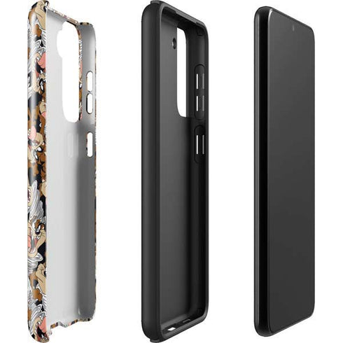 Looney Tunes Taz Super Sized Pattern Galaxy S22 Plus Pro Case