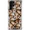 Looney Tunes Taz Super Sized Pattern Galaxy S22 Ultra Clear Case