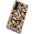 Looney Tunes Taz Super Sized Pattern Galaxy S23 Clear Case
