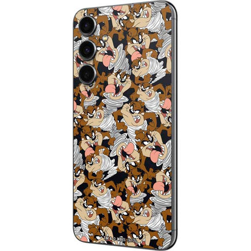 Looney Tunes Taz Super Sized Pattern Galaxy S23 FE Skin