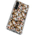 Looney Tunes Taz Super Sized Pattern Galaxy S23 Plus Clear Case