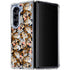 Looney Tunes Taz Super Sized Pattern Galaxy Z Fold5 5G Clear Case