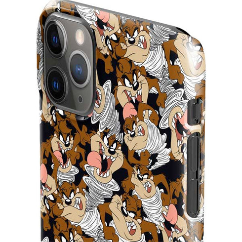 Looney Tunes Taz Super Sized Pattern iPhone 11 Pro Max Lite Case