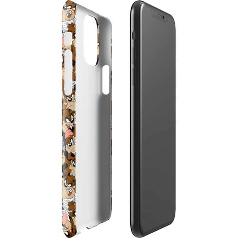 Looney Tunes Taz Super Sized Pattern iPhone 11 Pro Max Lite Case