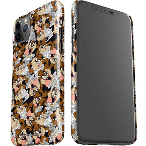 Looney Tunes Taz Super Sized Pattern iPhone 11 Pro Max Lite Case