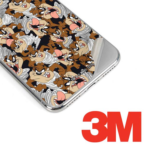 Looney Tunes Taz Super Sized Pattern iPhone 11 Pro Skin